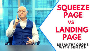 The #1 Difference Between a Squeeze and Landing Page (You Must Know)