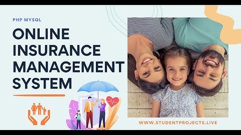 Online Insurance Management System - PHP & MySQL Project