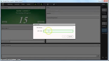 Joining an Adobe Connect session as a Host