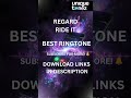 Regard – Ride It | Best Instrumental Ringtone / Alarm Sound 🔥#ringtone #alarm
