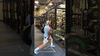 Barbell Zercher Split Squat (:05 Iso)
