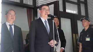 賴總統登時代雜誌封面談兩岸 卓榮泰盼中國看到善意