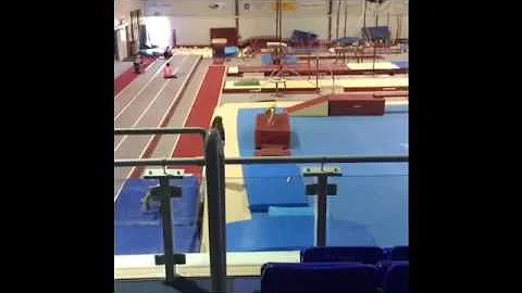 Aaliyah Manning gymnastics progression