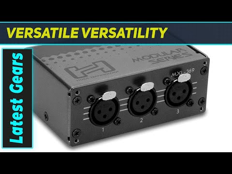 Hosa MXL 369 Patch Bay The Essential XLR Studio Upgrade 