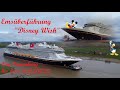 Disney Wish - Emsüberführung Papenburg bis Leer 30/03/2022 / Meyer Werft Papenburg