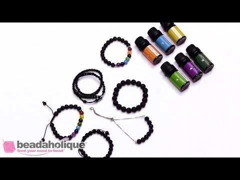 How to Add Essential Oils to a Lava Bead Bracelet