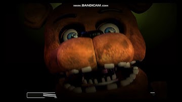 Rejected Custom Night - Withered Freddy JUMPSCARE!!!
