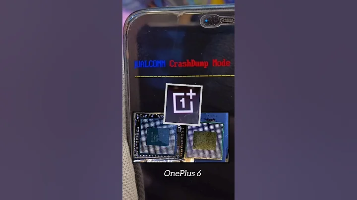 OnePlus 6 crash dump mode #shortsfeed #shorts