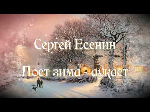 Поет зима - аукает. Сергей Есенин