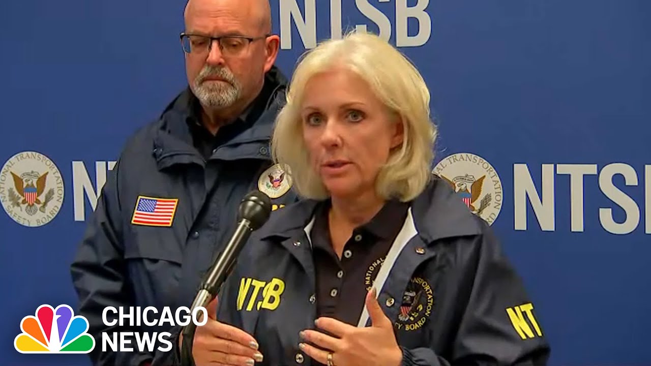 Full: National Transportation Safety Board provide update on CTA crash investigation