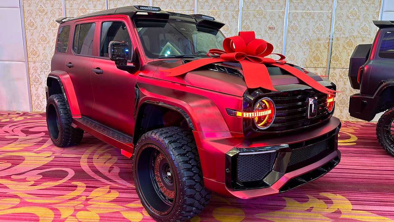 First Look ! 2023 GWM Tank 300 Red Color Indepth Exterior and Interior YouTube