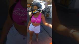 She wanted to ride with a Gringo 🇧🇷🇬🇧 #brazil #motovlog #santacatarina #mt09