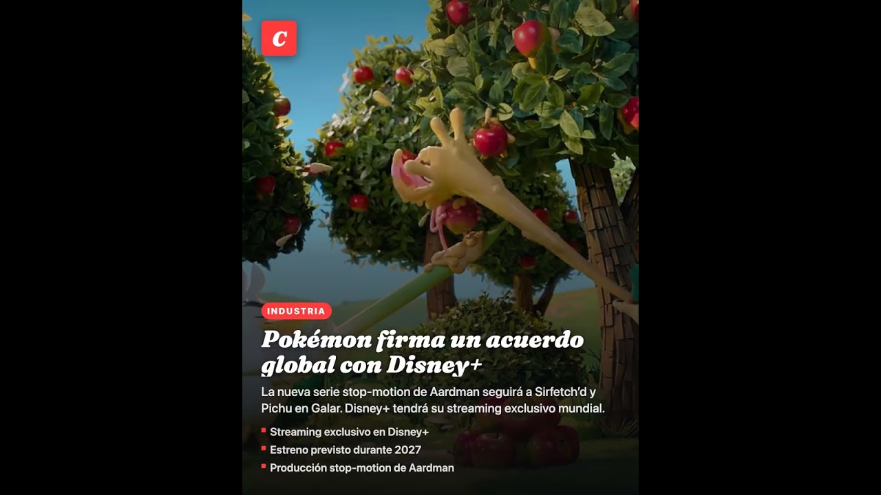 Pokémon firma un acuerdo global con Disney+