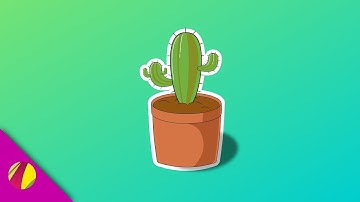 Gravit designer for begginers : cactus tutorial