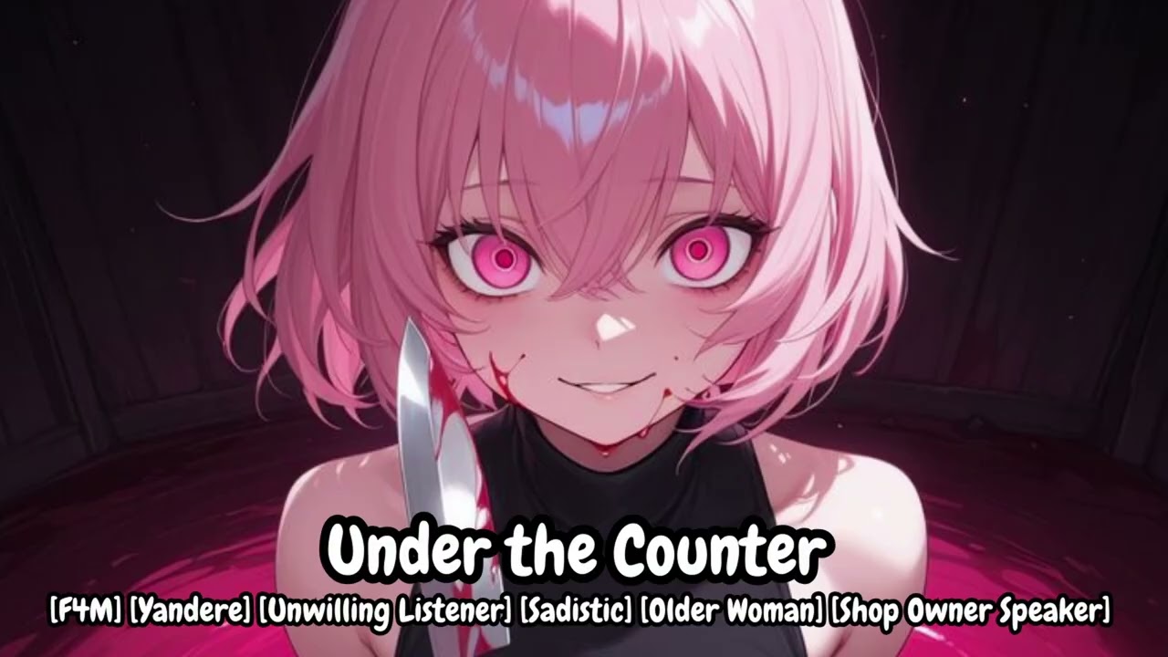 (F4M) Under the Counter (Yandere) (Unwilling Listener)  (Shop Owner Speaker) (Force Feeding)