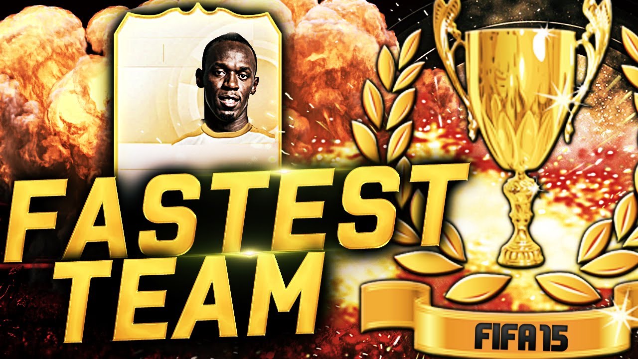 fastest fifa 15 team