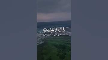 تلاوه هادئة تريح الأعصاب😴🎧 القارئ: سعود الشريم سورة: الذاريات 💙❤