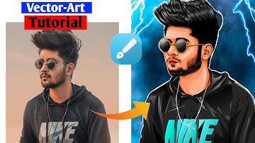 Vector Art by dinesh illustrator | mobile editing tutorial | infinite design | DS Editz