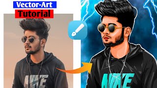 Vector Art by dinesh illustrator | mobile editing tutorial | infinite design | DS Editz