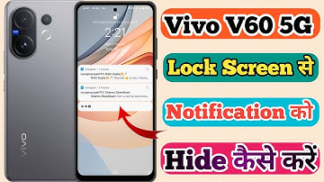 Vivo V60 5g Lock Screen Par Notification Hide Kaise Kare // How To Hide Notification In Vivo V60 5g