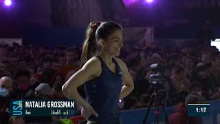 Natalia Grossman - Boulder Final IFSC Meiringen 2022