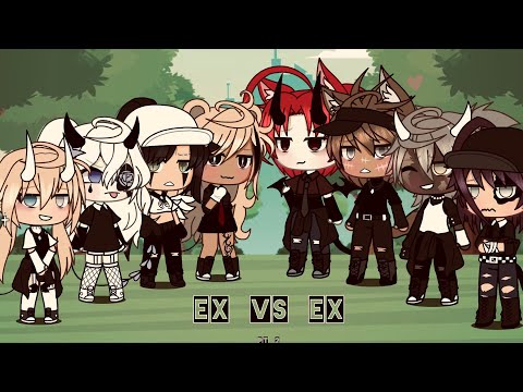 Ex vs ex singing battle part 2//Gacha life//happy_kay//warnings and songs in desc!//Enjoy!☀️