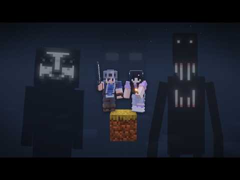 Can We Survive One Block Minecraft With HORROR MODS?