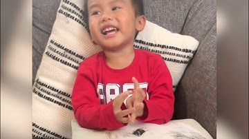 3 years old Eli doing Addition to 80