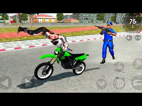 Jogos de Moto - Corrida Selvagem de Motos (Bike Game : Bike Stunt