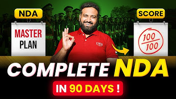 🚀 NDA 2 2025 90 Days Master Plan ⏳|| 900/900 Marks 🔥 II Sumit Sir Full Proof Plan II LWS NDA #nda
