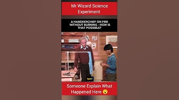 Mr Wizard Science Experiment #physics  #physics