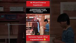 Mr Wizard Science Experiment #physics  #physics