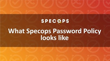 What Specops Password Policy looks like