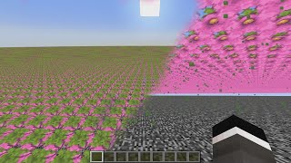 It's too beautiful world for minecraft from spore blossom (nice feeling)