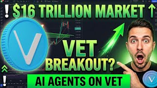 VeChain's $16 TRILLION Play: VET Breakout to $0.00135 Confirmed? Vechain just Integrated AI Agents