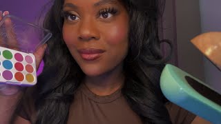 ASMR Big Sister Invites You to Play With Pretend Makeup 💄 Cozy Personal Attention & Hair Play