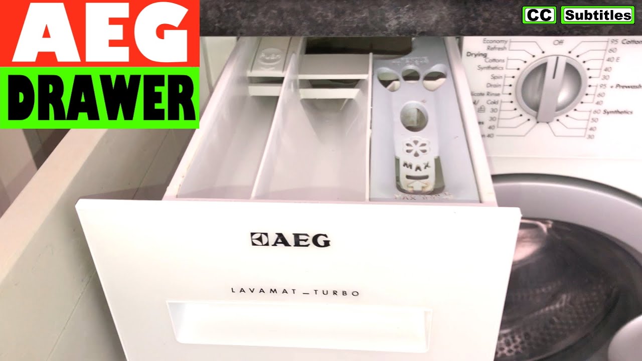 AEG Washing Machine Soap Dispenser Drawer L64680 L62680 L66680 