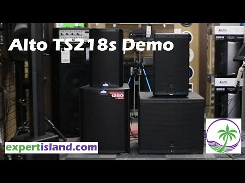 alto-ts218s-18"-powered-subwoofer-sound-test-vs-the-jbl-eon18s-for-dj-and-band