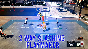 NBA2K20 How to Make the Best 2-Way Slashing Playmaker Best Build (61 Upgrades)