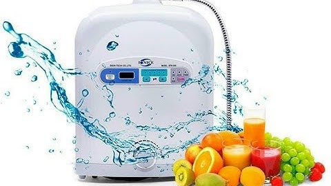 VTV nói gì về Công Dụng của máy tạo nước PI BionTech Hàn Quốc - Máy tạo nước ion kiềm