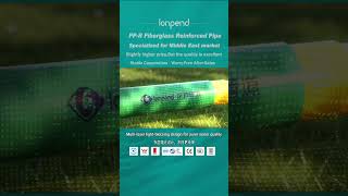 Lonpend Chinese Source Factory for PP-R Glass Fiber Reinforced Pipes