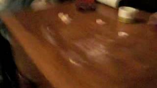 Craig snorting smarties