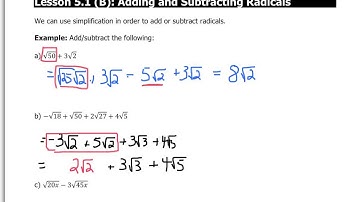 PC30S A2 5.1(B) adding radicals