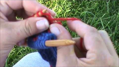 Bind off for Double Knitting