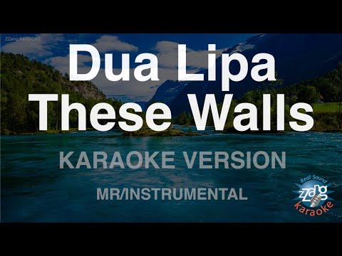 Dua Lipa-These <strong>Walls</strong> (MR/Instrumental) (Karaoke Version)