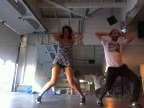 Dance Rehearsal with Nathan Barnatt for "Obama's Dance Victory"