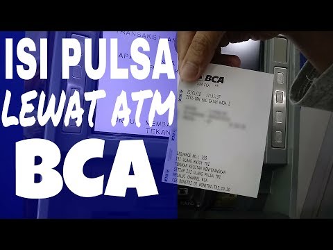 Cara Beli Pulsa Di M-BCA, Cara Beli Pulsa Dari Aplikasi BCA Mobile.. 