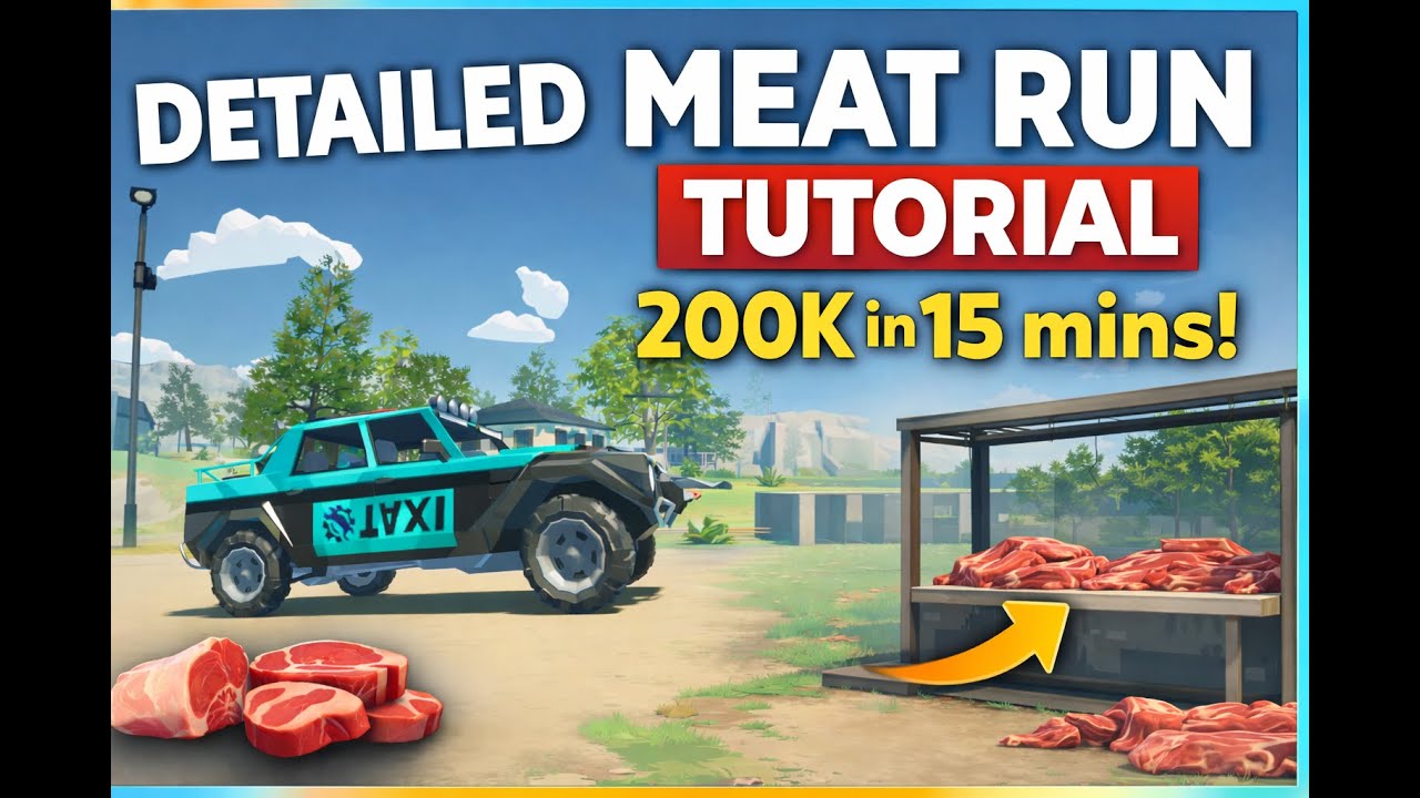 Fastest way to earn money in Motortown (MEAT 200k in 15 mins) 
