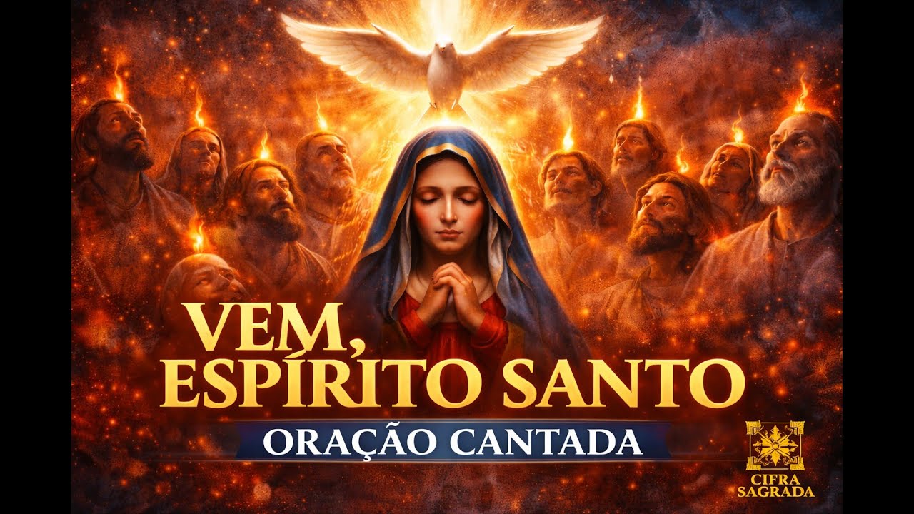 Vem, Espírito Santo | Oração Cantada de Pentecostes | Música Católica Litúrgica