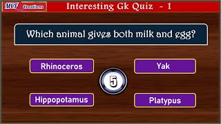 General Knowledge | Interesting Daily Quiz | Think and Answer | Gk Quiz - 1 screenshot 3